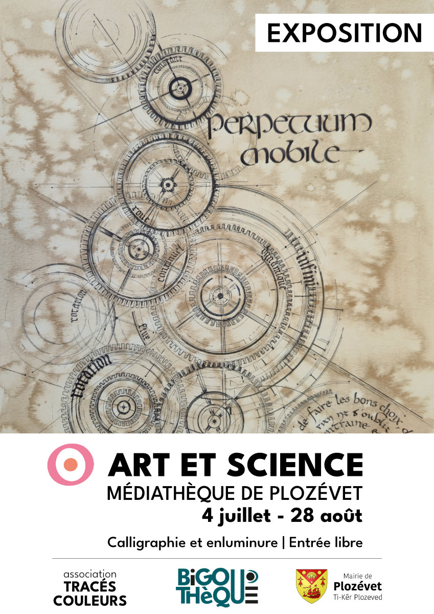 affiche exposition Art et science